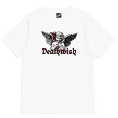 Deathwish Skateboards Shirt Cherub White