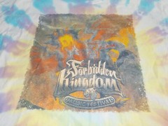 Forbidden Kingdom Shirt 2019 Music Festival Dub Step Electronic Music Tie Dye L