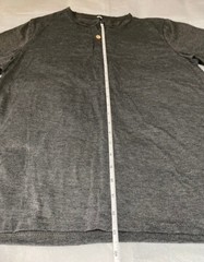 Lot of 2 Size Small Mens T Shirts Various Brands Salty Crew Black and Grey Tops