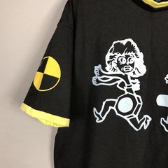 Asap Rocky Nuts & Bolts Injured Generation Tour Graphic T-Shirt M Black Yellow