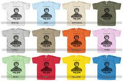 Black Print THX 1138 vol.2 T-SHIRT Tee Vintage Poster 12 Colors S-5XL