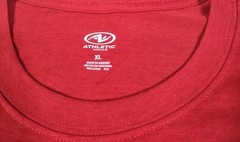 Men’s Crew Neck T Shirts XL Athletic Works Red Lot of 3 Short Sleeve 48 in Chest