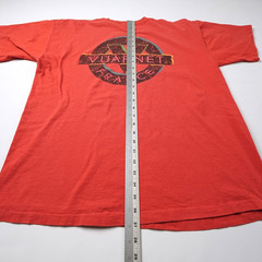 Vuarnet France Vintage 90s T Shirt Mens XL Red Double Sided USA Heavyweight Logo
