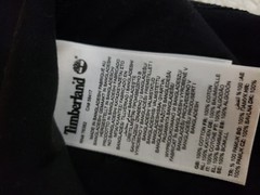 Men’s Timberland Large Black Tshirt