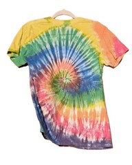 Spiral Tie Dye T-shirt top Men’s/Women’s Non Fade Handmade NEW Med 38-40