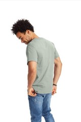 Hanes 5250 4XL Authentic Short Sleeve Men’s Cotton T-Shirt Stonewashed Green
