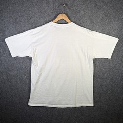 Vintage Funny Quote Shirt Mens XL White 90s King Of Farts Card Deck Parody USA