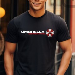 DTF Resident Evil Umbrella Corporation T-Shirt – Machine Washable 100% Cotton