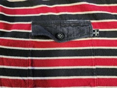 Y2K Independent Skateboard Mens XL Red Short Sleeve Polo Shirt Skater Street 90s