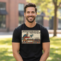 Tabletop Artist Medieval Tapestry Style Miniature Hobby Unisex T-Shirt