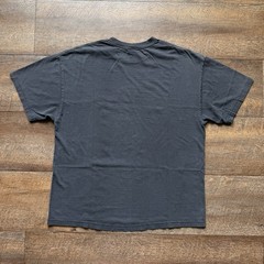 Vintage Y2K Mens XL Black Mad Engine x Marvel Characters Faded Worn Comic Tee
