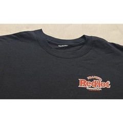 Franks RedHot Original Cayenne Pepper Sauce Black Graphic T-Shirt Men’s Large