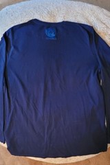 Rare Versace Long Sleeve Crew Neck V Monogram Print, Size 2XL
