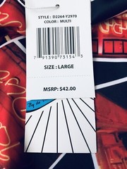 FRESH PRINTS OF BEL-AIR NWT SHORT SLEEVE AMSTERDAM RED LIGHTS NEW LARGE T-SHIRT