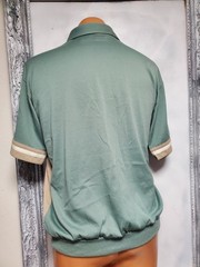 Vtg 80s Sedgefield Banded Elastic Bottom Polo Shirt Mens L Short Sleeve Golf