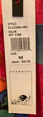 NEW Eternity BC/AD World Love Icon T-Shirt Hot Pink Size M NWT Free Shipping