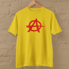 ANARCHY T-SHIRT (politics punk music 70s 80s crusty band metal Political)