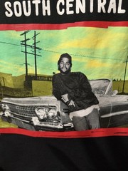 Boyz N The Hood Long Sleeve Crop Top T-Shirt Unisex Size L Long Sleeve Black