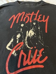 John Varvatos Mötley Crüe Black T-Shirt XL Rare Artist Collection $148 MSRP