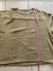 Yeezy Gap YZY Balenciaga Fleece Yoke Tee 3 Pack Bronze Granite Bluestone
