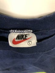 Vintage Nike Sleveless T Shirt Blue Large