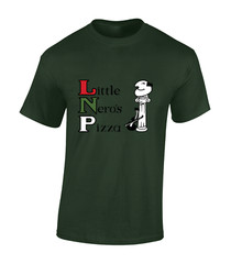 LITTLE NERO’S PIZZA MENS T SHIRT COOL RETRO HOME MOVIE CLASSIC FILM ALONE TOP