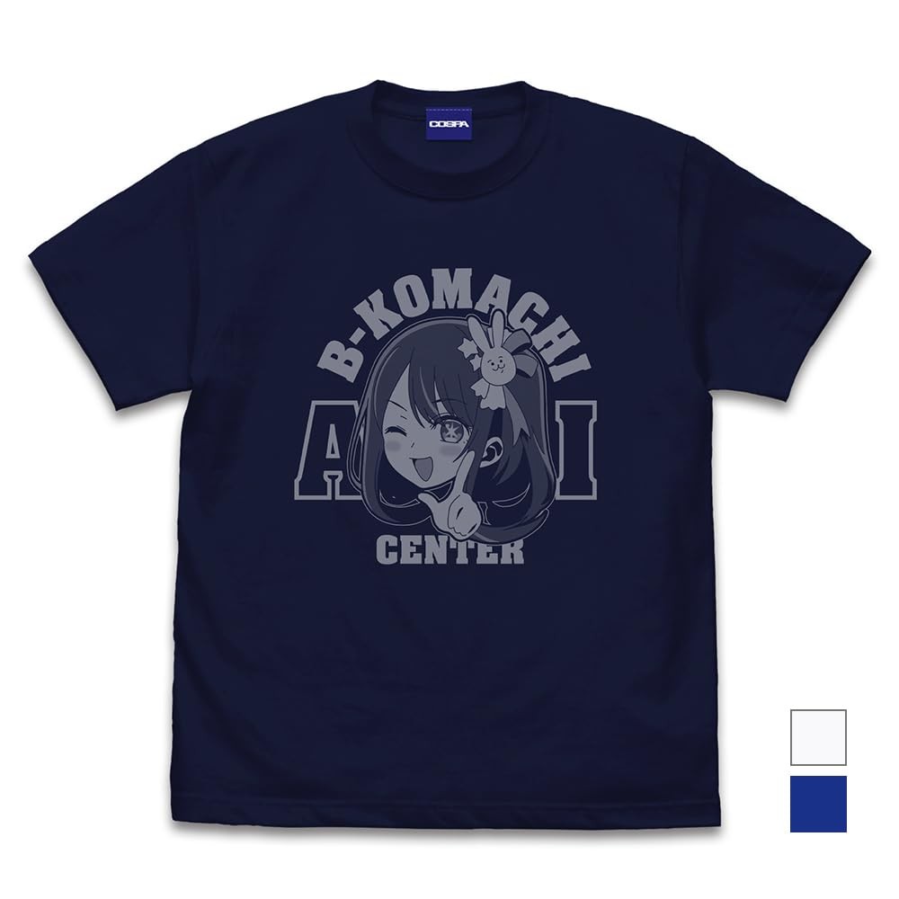 COSPA [Oshi no Ko] Ai Mugen Eternal Favorite T-Shirt Navy XL