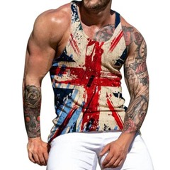 Men’s Stringer Muscle Bodybuilding Shirt Tank Top Gym Singlet Fitness Sport Vest