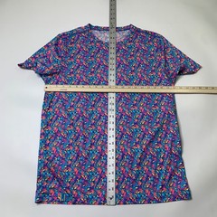 Chubbies Shirt Mens M Medium All Over Printed Tropical Floral Short Sleeve Crew