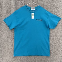 Diamond Supply Co Parfum T-Shirt Graphic Tee Men’s Large Teal Blue NWT 11993