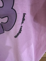 Crenshaw Skate Club Shirt Coachella 2023 S M 38” Pink T Shirt READ!