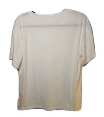 Ficerd Men’s White Big & Tall Shirt Short Sleeve Cotton Tee Crew Neck Size M