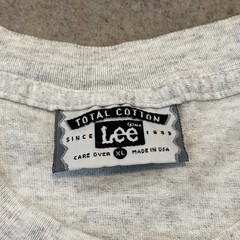 Vintage 90s Lee Legends Country Seat Promo Tee Shirt XL Grey Store Jean Graphic