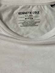Kenneth Cole Medium Mobility Knit T-Shirt White Super Soft $49