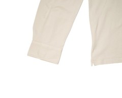 Sartorio $675 Light Beige Slim Long Sleeve Polo Shirt Cotton Jersey XXL (56 IT)