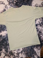 Gildan Ultra Cotton Men’s Green Monet Water Lilies Art Graphic Tee Crew Neck L