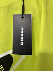 NWT DIESEL T-Diegos-K24 Men’s T-Shirt Short Sleeve Cotton – Apple Green – Medium