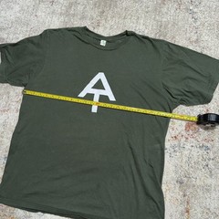 Appalachian Trail Maine To Georgia Tshirt Green Size XL Anvil Organics