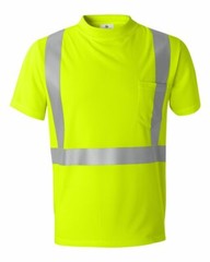 Kishigo Mens 100% Polyester High Performance Microfiber T-Shirt – 9110-9111