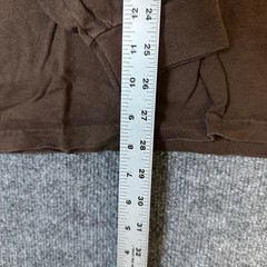 Anvil Long Sleeve Shirt Mens XL Brown Durango Silverton Railroad Graphic Cotton