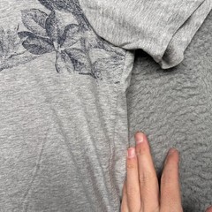 Tommy Bahama T-Shirt Mens Large Gray Graphic Tee Cotton Modal Casual