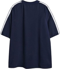 Oversized T Shirt Men 90s Shirt Unisex Streetwear Contrast Color