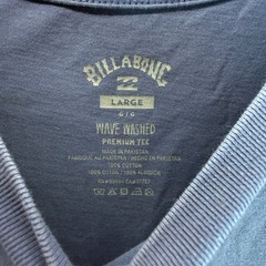 Billabong Mens Wave Washed Ocean Explosives Graphic T-Shirt Blue Large L