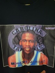 HIP HOP VINTAGE CLASSIC T SHIRT MICHAEL JORDAN NORTH CAROLINA 90S OLD SCHOOL