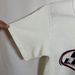 VTG Don Alleson Athletic Bud Light short sleeve Henley t shirt L White