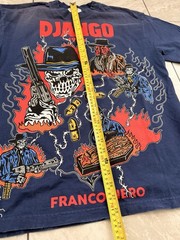Warren Lotas Django 1966 Franco Nero T-Shirt Size Medium Oversized