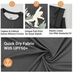 Fishing Shirts for Men Long Sleeve UPF 50+ Sun Protection UV T Shirt Tee