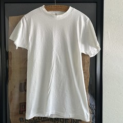 Vintage BVD Plain White T Shirt Men’s S Single Stitch Made In The USA