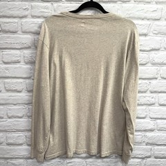 Polo Ralph Lauren Mens XL Classic-Fit Jersey Long-Sleeve T-Shirt Khaki Pony Logo