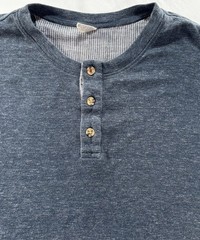 LEVI’S Strauss Henley Mens Sz XXL L/S Shirt Top Blue Thermal
